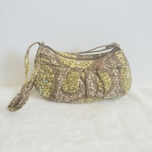 Vera Bradley Retired Spring 2010 Sittin' In A Tree' Quilted Crossbody Bag Purse